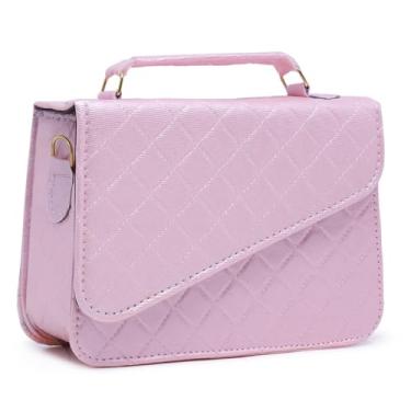 Imagem de Bolsa Lolita Pequena Clutch (Rosa Matelassê)