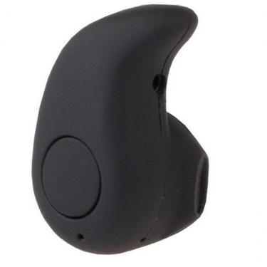 Imagem de Mini Fone De Ouvido Preto Bluetooth Com Microfone Embutido