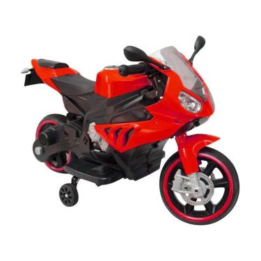 Imagem de Mini Moto Elétrica Infantil Importway BW127LR 6V Com Som E Luz Bivolt Laranja