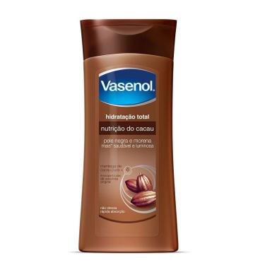 Imagem de Loção Hidratante Vasenol Hidratação Total Nutrição Do Cacau 400ml