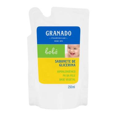 Imagem de Sabonete Líquido Infantil Glicerina Granado Bebê Refil com 250ml, 1, 2