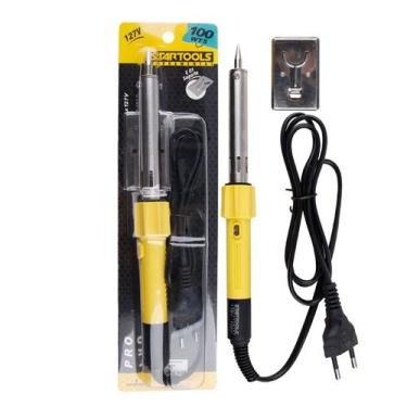 Imagem de Ferro de solda eletrico 110v 1000w com suporte profissional - STARTOOL