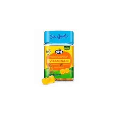 Imagem de Fini Vitamina C Kids Sabor Laranja 60 Gomas Dr Good, Laranja