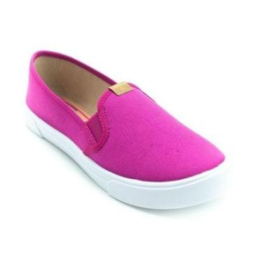 Imagem de Tênis Feminino Slip On Moleca 5296.130 - Pink-Feminino