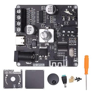 Imagem de Bluetooth amplificador Placa de alta potência Módulo de amplificador digital de estéreo duplo 2x50w DC12 24V para home theater Diy Audio System