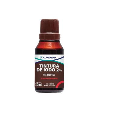 Imagem de Iodo Tintura 2% Adv Com 30ml