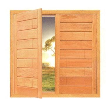 Imagem de Janela de Abrir 713 Brotas - Madeira Maciça - Angelim - no-brand, 1,00