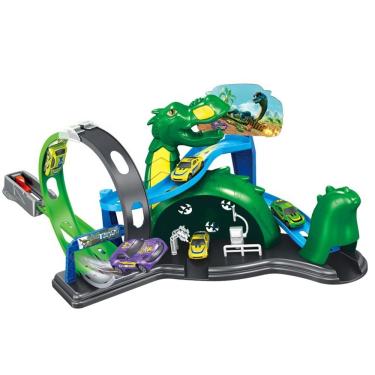 Imagem de Pista Carrinho Hot Corrida Dinossauro Track Racing Grande