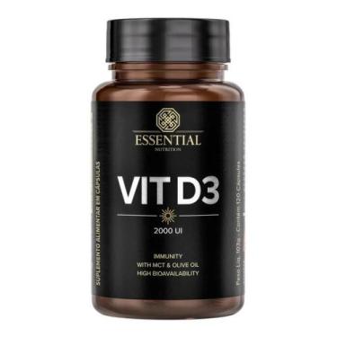 Imagem de Vit D3-2000 UI - 120 Cápsulas - Essential Nutrition