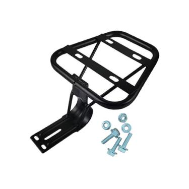 Imagem de Mqetly Suporte de Bagagem Traseiro Genérico, Fácil de Usar, Prático, Acessórios de Suporte de Bagagem Traseiro de Ferro para Ciclomotor Elétrico, Rack Traseiro com Parafuso