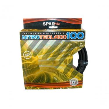 Imagem de Cabo Teclado Sparflex Nitro 100 3 Metros Preto