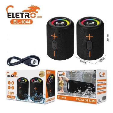 Imagem de Kit 2 Caixa De Som 32w 2x1 Resistente Água - Rignel