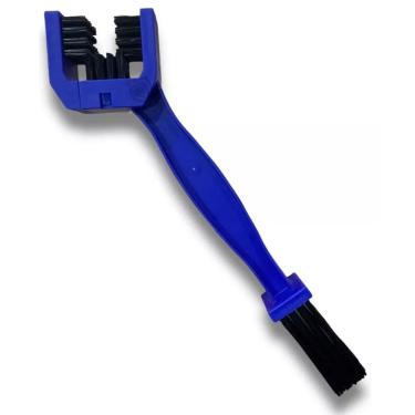 Imagem de Escova Escovinha Limpa Limpeza Corrente Transmissao Moto Bike Shiver