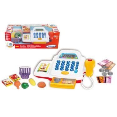 Imagem de Brinquedo Caixa Registradora Mini Chef Com Som Xalingo 11476