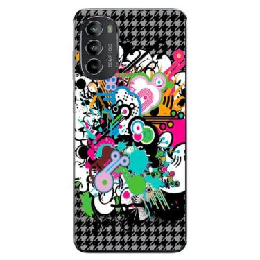 Imagem de Capa Adesivo Skin022 Verso Para Motorola Moto G82 - KawaSkin