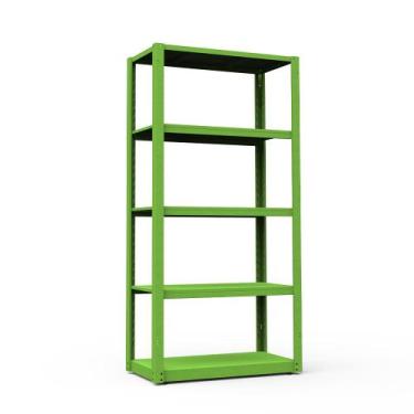 Imagem de Estante De Aço Office - Nk 2101 - Nilko, Verde Fluorescente