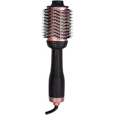 Imagem de Escova Secadora de Cabelo Profissional 1300W Bivolt 3 em 1 – Secar, Alisar e Modelar com Tecnologia Íônica