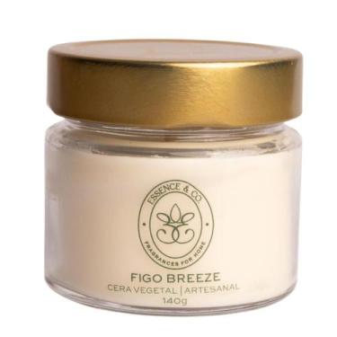 Imagem de Vela Aromática Perfumada Figo Breeze 140g Essence e Co. - Essence & Co