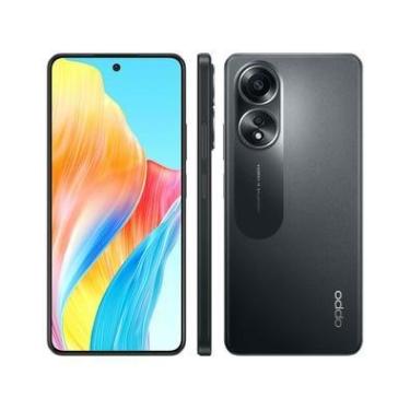 Imagem de Smartphone OPPO A58 256GB Preto 4G 8GB + 8GB (RAM+) 6,72" Câm. 50MP + Selfie 8MP Dual Chip