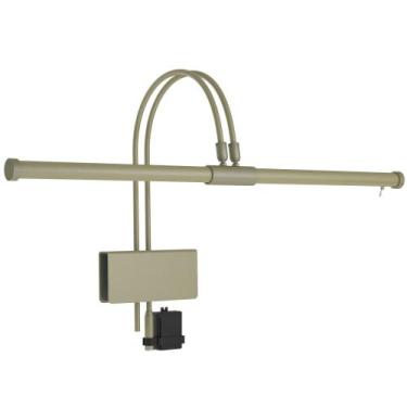 Imagem de Luz de piano Cocoweb 22 LED Grand em latão antigo com dimmer