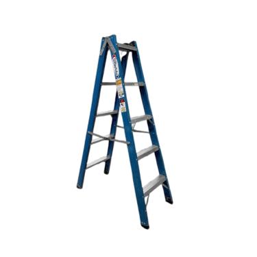 Imagem de Escada Tesoura dupla 1.5m Alumínio/Fibra TAFDP5 WBertolo