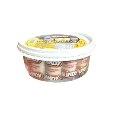 Imagem de Doce Mindy Rolha Chocolate Branco com 50 Unidades