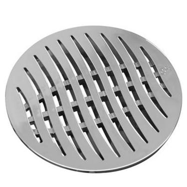 Imagem de Grelha Redonda Cromada 150mm - 27505457 - Tigre Grelha Redonda Cromada 150mm Tigre 27505457