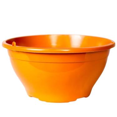 Imagem de Kit de vasos plastico cuia 21 de 2 litros para plantas cactos e suculentas (LARANJA, 5)