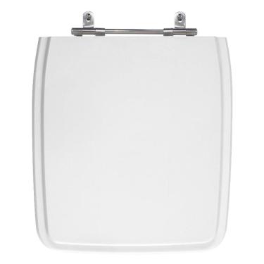 Imagem de Assento Poliéster Laminado Vila Rica Branco Tampa Vaso Icasa