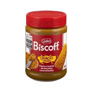 Imagem de Pasta de Biscoitos Crocantes Biscoff Lotus 380g - Manteiga de Biscoito