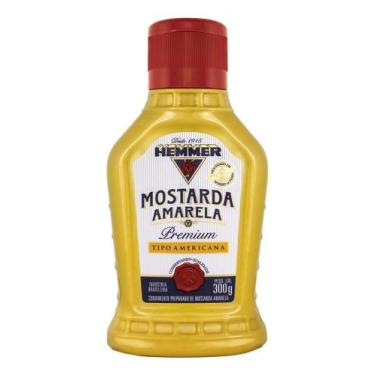 Imagem de Mostarda Amarela Premium Hemmer 300g