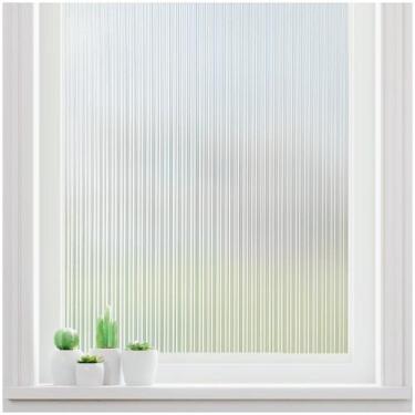 Imagem de Película de janela Filme de privacidade Haton Reeded Glass 90x200cm