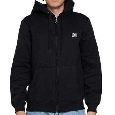 Imagem de Moletom DC Shoes Aberto Rubber Label WT24 Masculina-Masculino