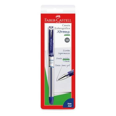 Imagem de Caneta Esferográfica, Faber-Castell, Xtreme, 1.0mm, SM/XT10AZ.N, Azul