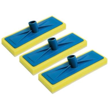 Imagem de Kit 3 Rodo Esponja Espuma Macia para Limpeza Leve Multiuso Sem Cabo – Mop Limpa Vidro, Piso, Porcelanato, Box, Azulejo, Cozinha e Banheiro – Ideal para Uso Doméstico e Profissional