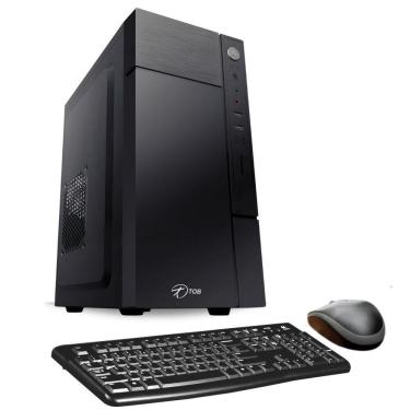 Imagem de Computador TOB Intel Core i7 10700f com SSD 960GB Memória 16GB VGA 1GB Teclado + Mouse Windows 10 Trial Desktop PC CPU