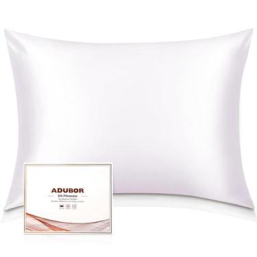 Imagem de Fronha de seda Adubor 100% Pure Mulberry Silk 23 Momme