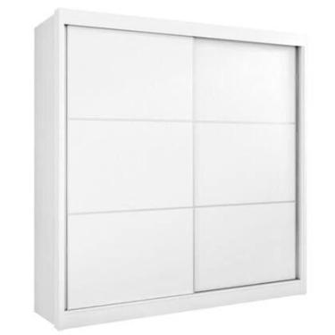 Imagem de Guarda Roupa Casal 2 Portas 6 Gavetas CancunBranco Móveis DDoro - D Do