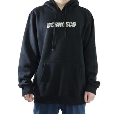 Imagem de Moletom Dc Shoes Dcshoesco Camo Fill Preto-Masculino