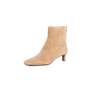 Imagem de Madewell Botas femininas de camurça com salto gatinho Dimes, Tawny Khaki, 35