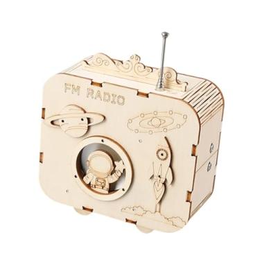 Imagem de YIJU Kit de ciências para crianças, artesanato de experimentos científicos, kit de rádio para iniciantes, brinquedos educativos, para crianças de 6 a 12