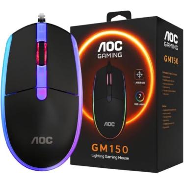 Imagem de MOUSE PARA JOGOS COM FIO 2000 DPI - 4 Botões Ergonômico - PRETA