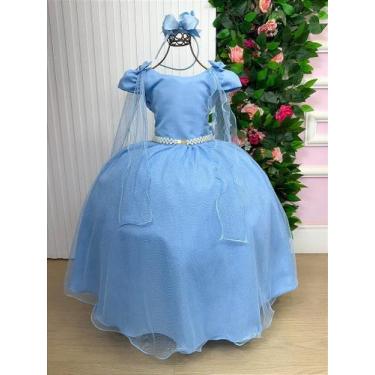 Imagem de Vestido Longo Diamante Azul Bebê da Banana Club, Spindle, 8