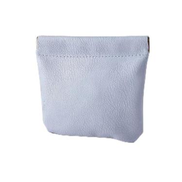 Imagem de Porta-moedas – Carteira compacta resistente à água com forro macio, elegante e portátil para moedas, cartões, chaves (várias cores), #03 Azul, 0.8oz（pack of 1）, Porta-moedas simples e leve