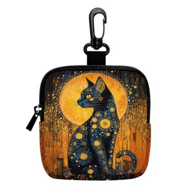 Imagem de Porta-chaves mini porta-moedas, bolsa multifuncional para chaves, moedas, fone de ouvido, batom, 1, LCS multicolorido 28743, Tendência