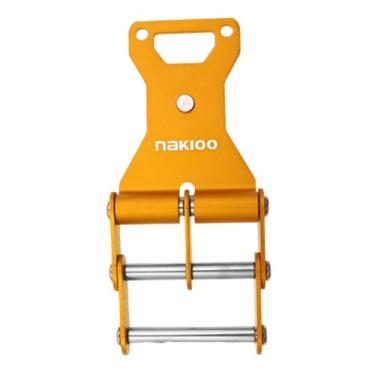 Imagem de FashionCha Fivela de desengate rápido para cinto de ferramentas, ideal para pochetes e com de fixação seguro para carpinteiros. Instalação rápida, Amarelo