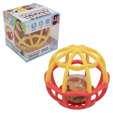 Imagem de Bolinha de Atividade Chocalho Mordedor C/Luz e Som Looney - 7908509026
