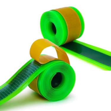Imagem de Material TPU do forro de pneu de bicicleta com autoadesivo, protetor plano de tubo interno de bicicleta compatível com pneus de 20 24 26 650b 29 700C polegadas, forro de pneu MTB/à prova de