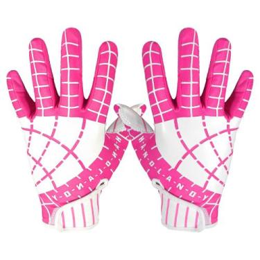 Imagem de Luvas de futebol AIGEVTURE Youth Kids Unmatched Grip Hot Pink