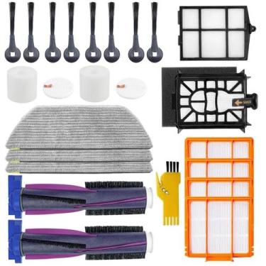 Imagem de Kit de filtros e escovas de reposição aoteng para aspirador Shark Robo